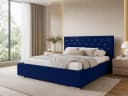 MARPUR Polsterbett GOLDEN PREMIUM Blau mit Bettkasten Bild 2