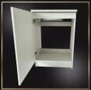STAMAR Spülenschrank 60cm Weiß mit Spüle und Armatur Bild 3
