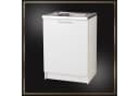 STAMAR Spülenschrank 60cm Weiß mit Spüle und Armatur Bild 4