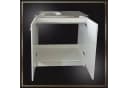 STAMAR Spülenschrank Küchenunterschrank 80 cm Weiß mit Spüle und Armatur Chrom Bild 3