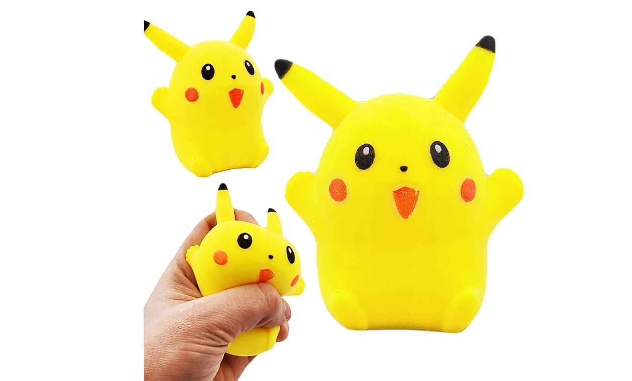 Festivalartikel Pikachu Squishy Antistress-Spielzeug für Kinder und Erwachsene