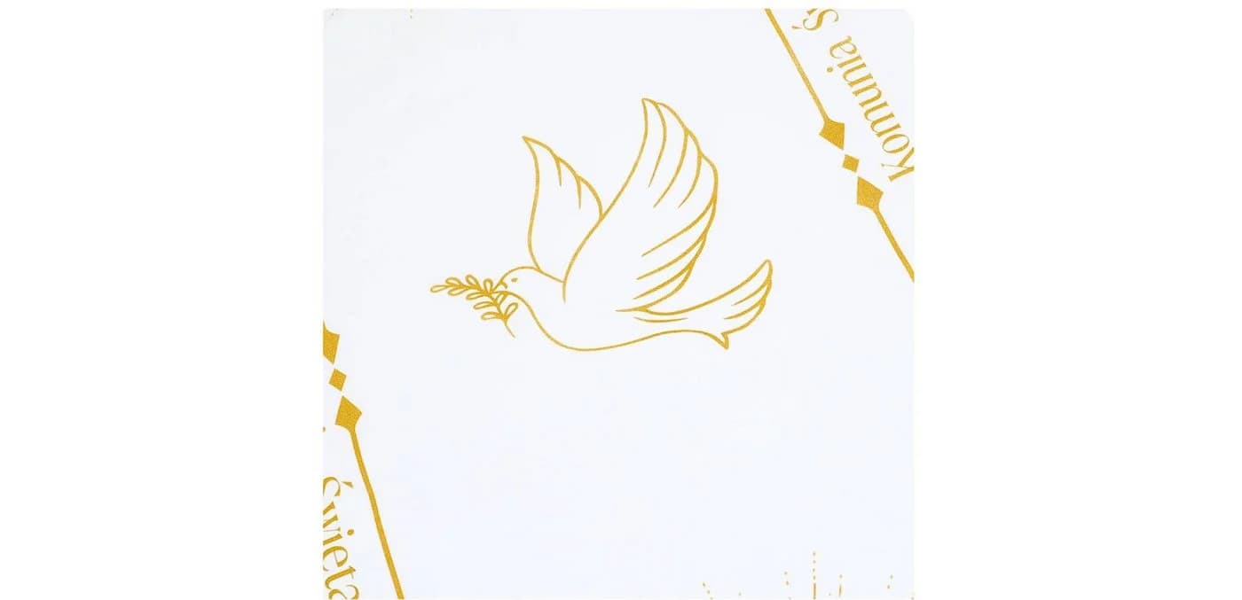 Festivalartikel Tischläufer Kommunion Taube IHS Symbol - Bild 3