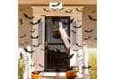 Halloween Fledermaus Girlande mit 15 Stück & reflektierenden Aufklebern Bild 1