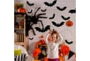 Halloween Fledermaus Girlande mit 15 Stück & reflektierenden Aufklebern Bild 5