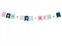 Partydeco Girlande "Boy or Girl" Baby Shower Banner Mehrfarbig Bild 2