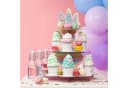 PartyPal Einhorn-Kuchenplatte Weiß Papier Bild 1
