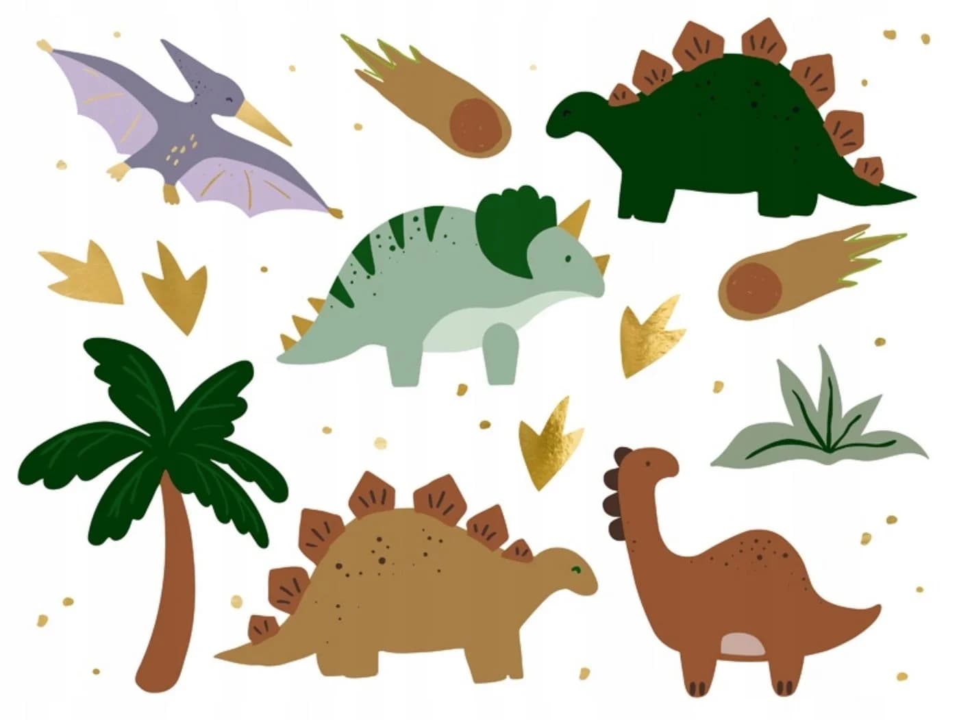 partydeco Abwaschbare Dinosaurier-Tattoos 13-tlg. Kinder - Bild 2