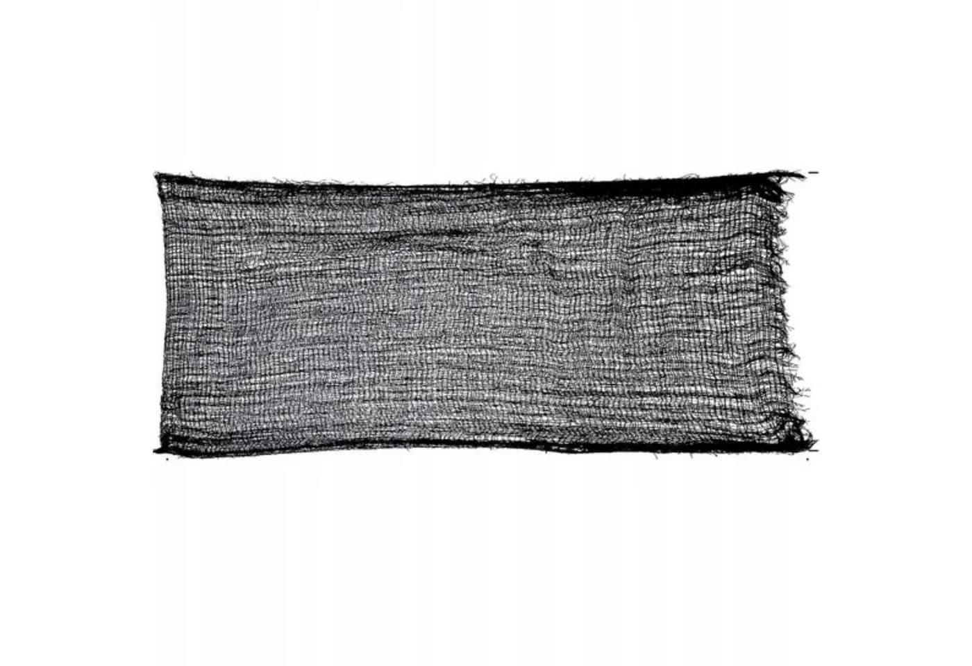 Festivalartikel Dekorative schwarze Netz-Gardine Halloween Spinnennetz