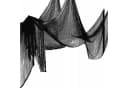 Festivalartikel Dekorative schwarze Netz-Gardine Halloween Spinnennetz Bild 2