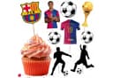 PartyPal Torte-Topper FC Barcelona Yamal 10 Figuren Bunt Bild 2