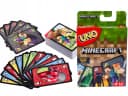 Minecraft UNO Kartenspiel Mattel Familienspiel Kinder Party Spiel Bild 3