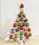 Festivalartikel Adventskalender aus Holz Tannenbaum für Pralinen Bild 2