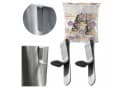 Festivalartikel Tortenring Klammern Edelstahl Silber 2er Set Bild 2