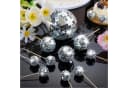 Festivalartikel Tortenstecker 10x Silber Spiegelkugeln Cake Topper Bild 1