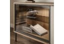 Lookway TV-Lowboard ISA mit LED-Beleuchtung und Glastür-Vitrine Bild 5