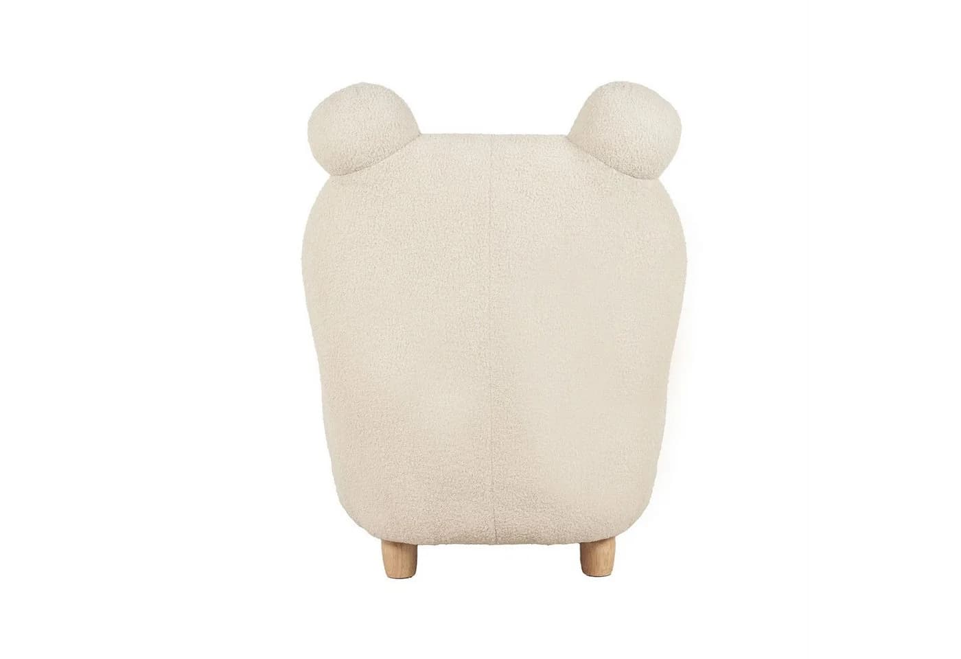 Lookway Kindersessel MINNIE Bärenform Boucléartige Teddy-Struktur - Bild 4