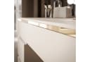Lookway Schminktisch AURORA DOUBLE Kaschmir mit LED-Spiegel und Schubladen Bild 5