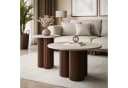 Lookway Couchtisch-Set CANYON 2in1 mit geriffeltem Sockel Bild 1