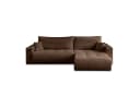 Lookway Ecksofa CLOUD mit Bettfunktion und Bettkasten L-Form Braun Bild 3