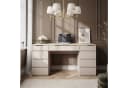 Lookway Schreibtisch AURORA DOUBLE Kaschmir Matt mit Schubladen Bild 1