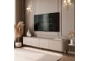 Lookway TV-Schrank CELESTE Push-to-Open mit LED-Beleuchtung Beige Bild 1