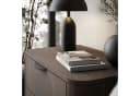 Lookway Nachttisch TWILIGHT mit Schubladen Schwarz Braun Bild 4