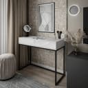 Lookway Konsolentisch BLANCO LOFT Schwarz mit Schubladen Bild 1