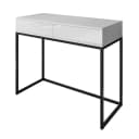 Lookway Konsolentisch BLANCO LOFT Schwarz mit Schubladen Bild 2