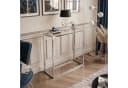 Lookway Konsolentisch MODERN GLASS mit verchromtem Gestell Bild 1