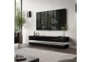 Lookway TV-Schrank SKY 140 cm mit LED-Beleuchtung Schwarz Bild 1