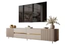 Lookway TV-Schrank MIRAGE GOLD 240 cm Sandbeige mit Push-Open Bild 2