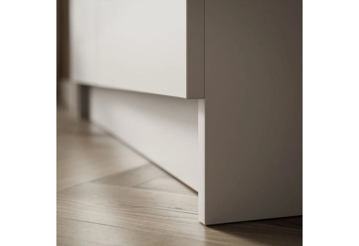 Lookway Kleiderschrank AURORA 2-türig mit Schubladen Kaschmir Goldoptik - Bild 5