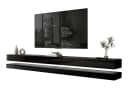Lookway TV-Schrank SKY 280 cm Schwarz mit LED-Beleuchtung Bild 2