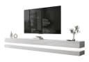 Lookway TV-Schrank SKY 280 cm Weiß mit LED-Beleuchtung Bild 2