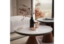 Lookway Couchtisch Giselle 2-in-1 Weiß/Nussbaum Modern Bild 4