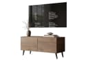 Lookway TV-Schrank COLGANTE Nussbaum 100 cm mit PUSH-OPEN Bild 2