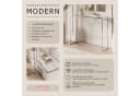 Lookway Konsolentisch MODERN II Glas Chrom Bild 3