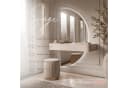 Lookway Schminktisch SAGE Kaschmir mit Spiegel und Schubladen Bild 3