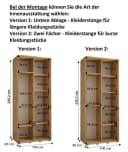 ABIKS MÖBEL Schwebetürenschrank Dakota 9 Schlafzimmerschrank Bild 5