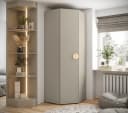 ABIKS MÖBEL Eckschrank Inova 4-tlg. mit Stange & Regalen Bild 1
