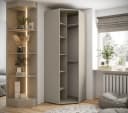 ABIKS MÖBEL Eckschrank Inova 4-tlg. mit Stange & Regalen Bild 3