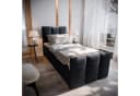 Masseno Boxbett LAGO Schwarz mit Bonell-Matratze und Topper Bild 2