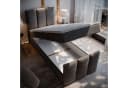Masseno Boxbett LAGO Schwarz mit Bonell-Matratze und Topper Bild 5