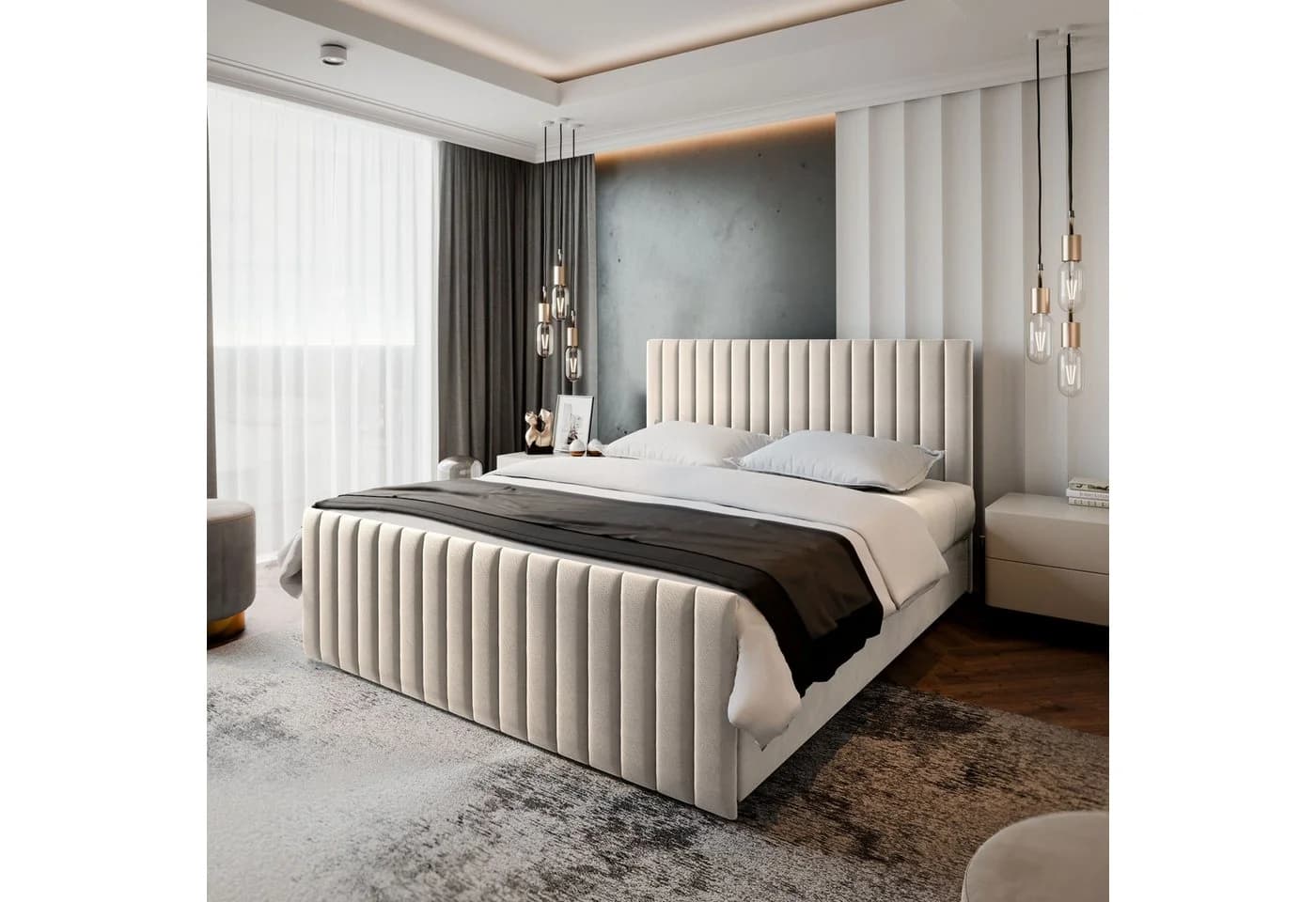 Masseno Boxbett ARION mit Bonell Matratze und Topper - Bild 2