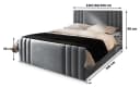 Masseno Boxbett KANES mit Bonell Matratze und Topper Bild 3