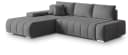 Masseno Ecksofa ALESE Grau mit Schlaffunktion & Bettkasten Bild 1