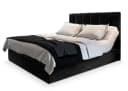 Masseno Boxbett BARINO Schwarz mit Bonell-Matratze und Topper Bild 1