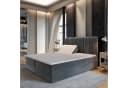 Masseno Boxbett BARINO Schwarz mit Bonell-Matratze und Topper Bild 4