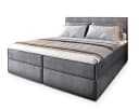Masseno Boxbett PELLIO mit Bonell Matratze und Topper Grau Bild 1