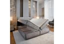 Masseno Boxbett PELLIO mit Bonell Matratze und Topper Grau Bild 5